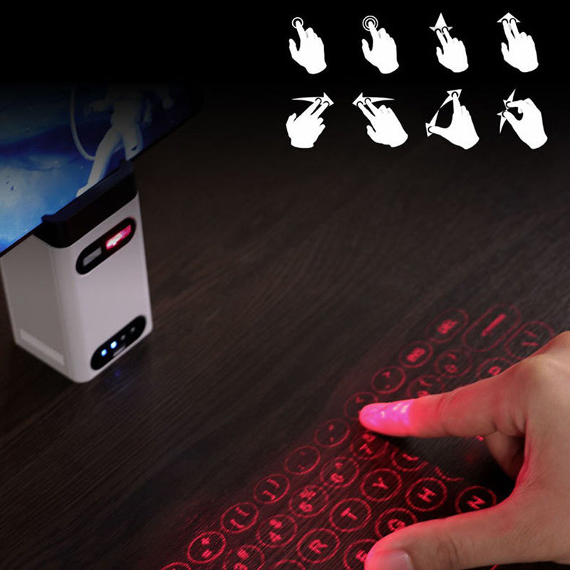 Projection Virtual Keyboard And Mouse - Boho Roe