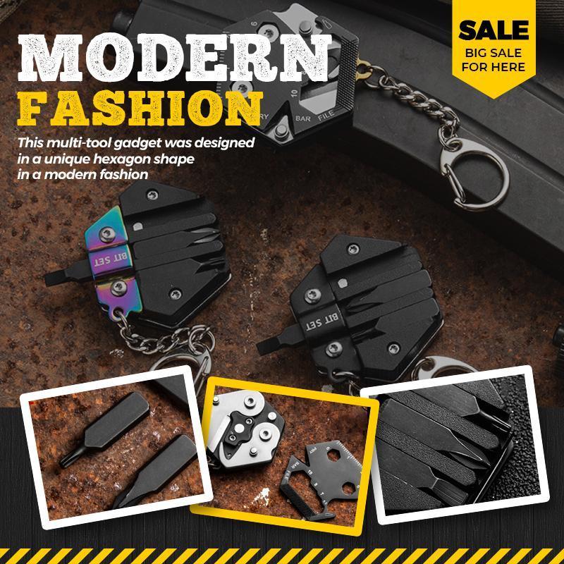 Multifunctional Hexagon Coin Tool - Boho Roe