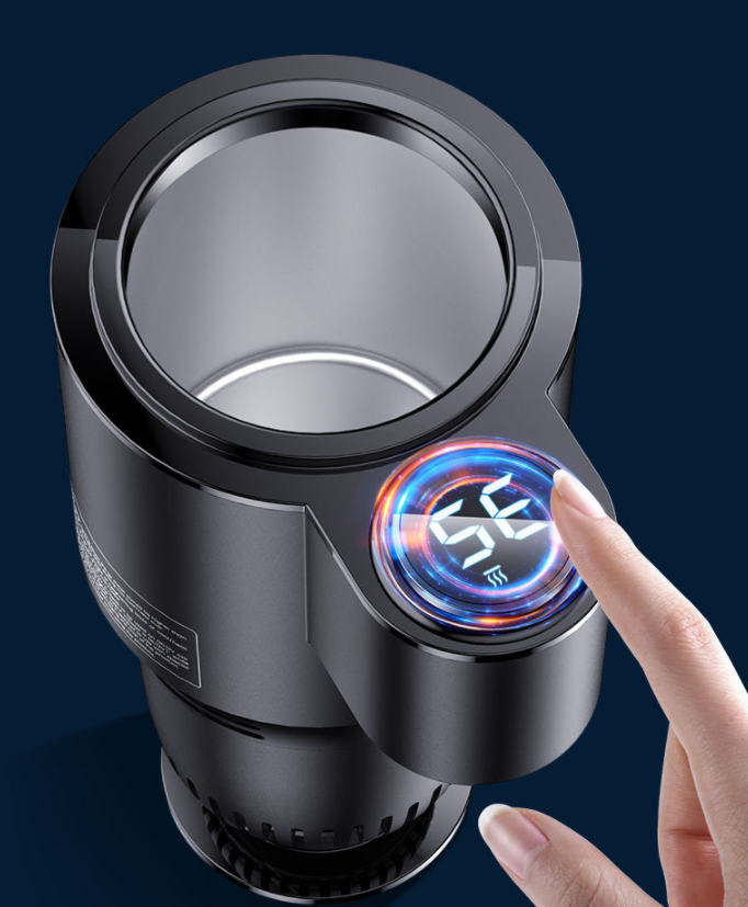 Digital Display Smart Car Heating Cooling Cup - Boho Roe