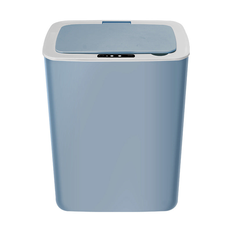 Smart Pure Color Infrared Sensor Trash Can - Boho Roe