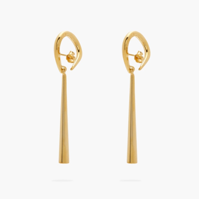 Fashion Jewelry Geometric Earrings New Trend Hot Selling Gold color Drop Earrings For Women Party Gifts - Boho Roe