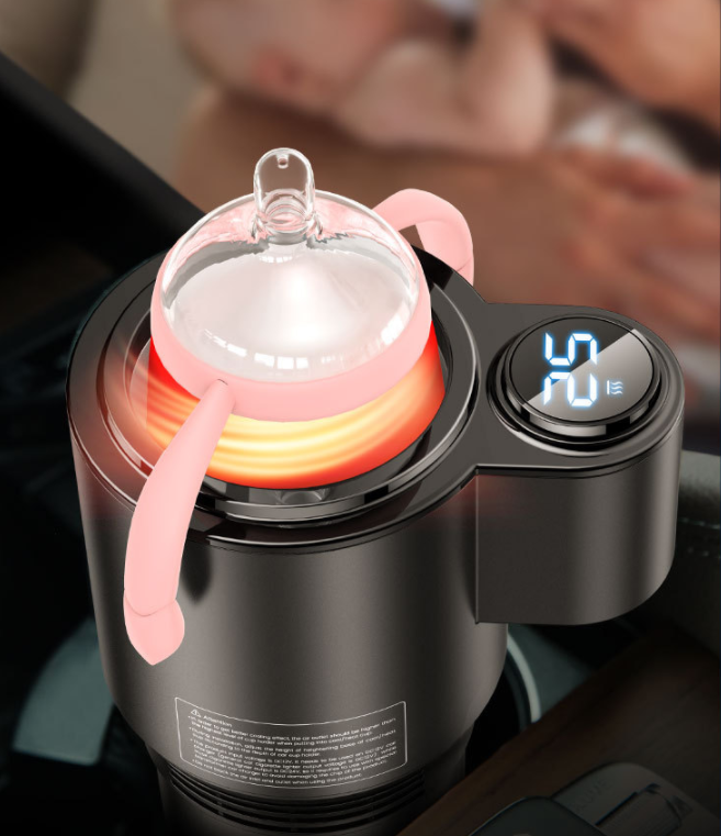 Digital Display Smart Car Heating Cooling Cup - Boho Roe
