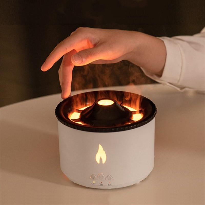 New Creative Ultrasonic Flame Humidifier - Boho Roe