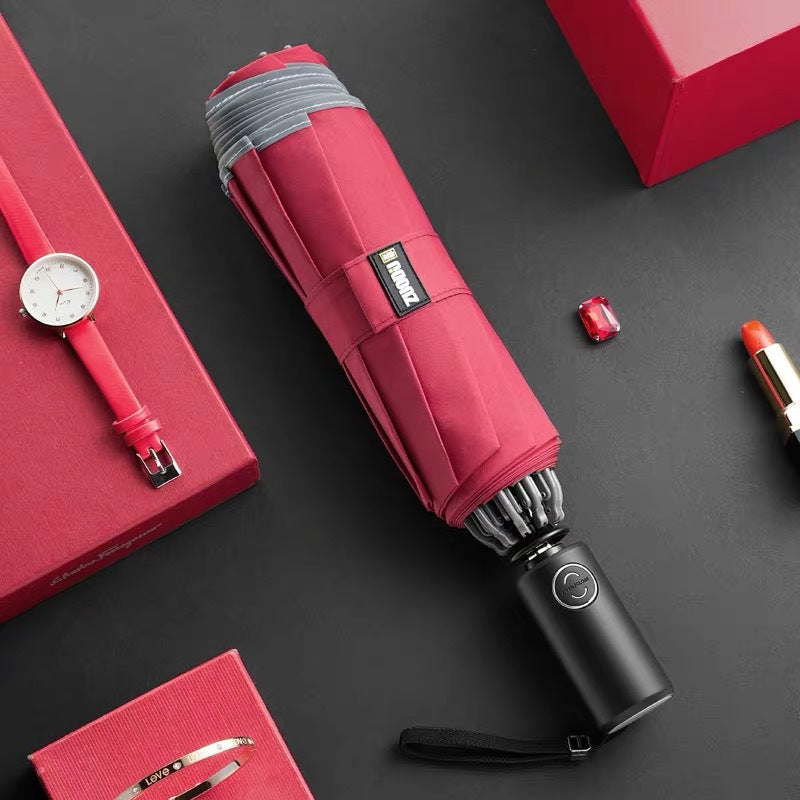 LED Flashlight Folding Umbrella - Boho Roe
