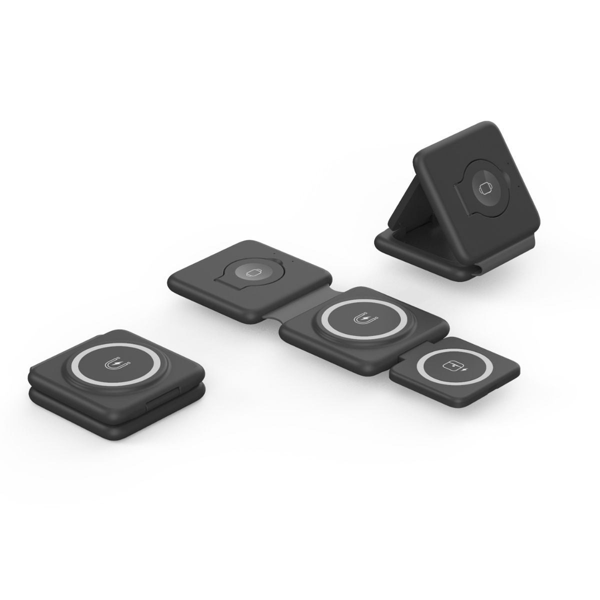 Folding Magnetic Suction Wireless Charger - Boho Roe