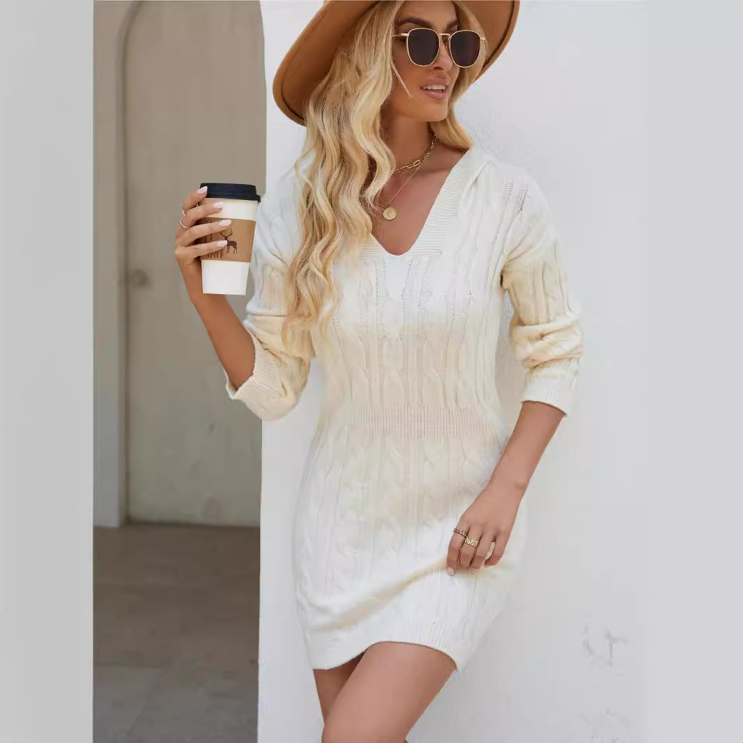 Long Sleeve Knit Dress