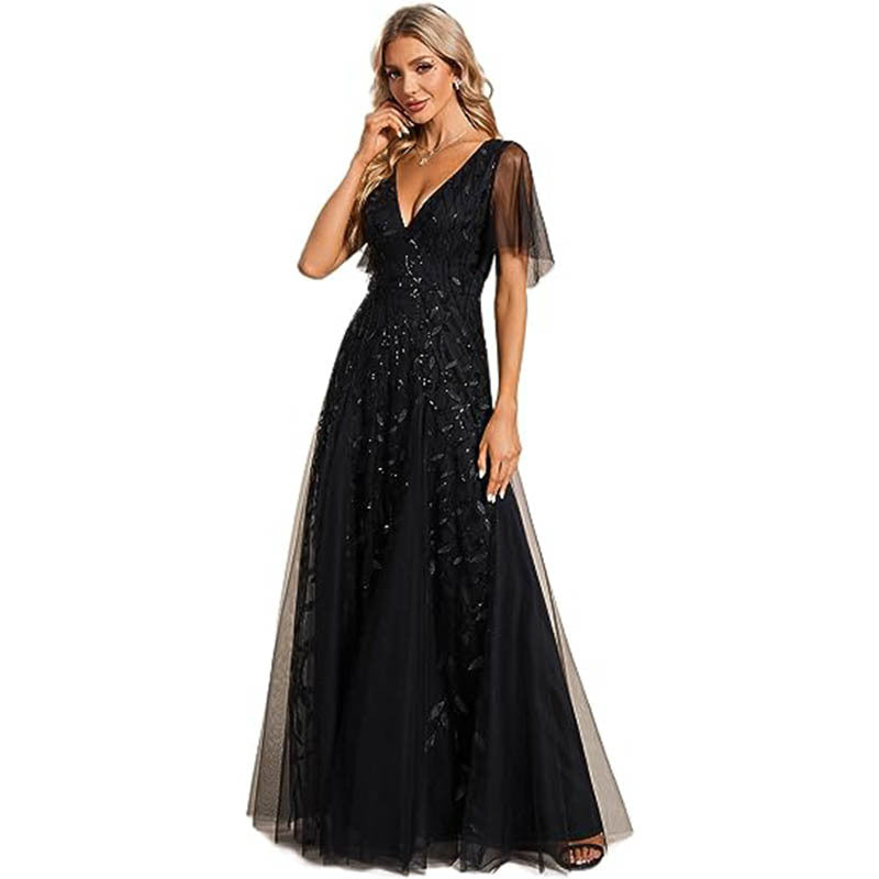Women's Noble Elegant Long Banquet Evening Dress