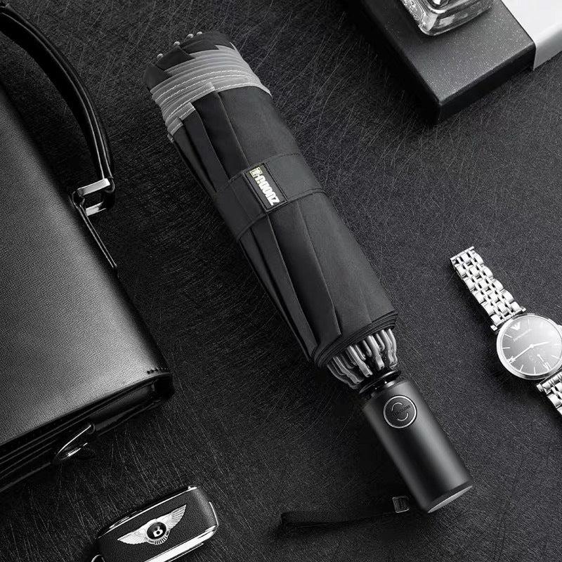 LED Flashlight Folding Umbrella - Boho Roe