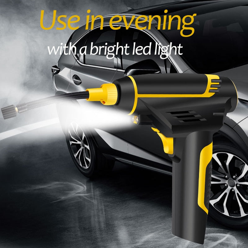 LED Smart Car Air Compressor Pump - Boho Roe