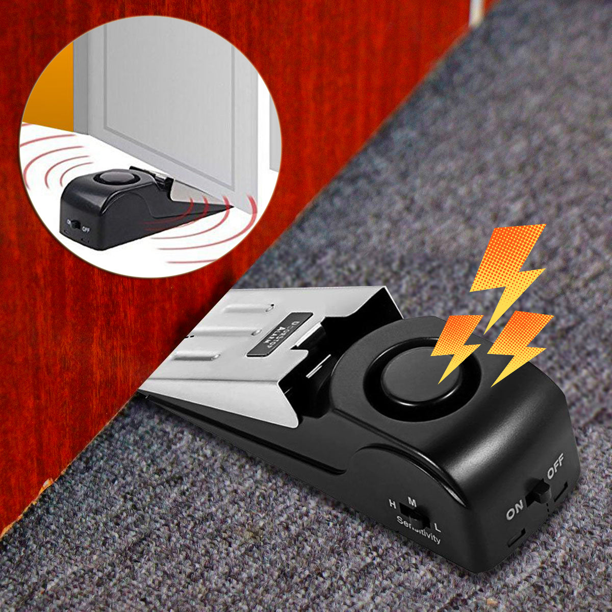 Door Stop Alarm - Boho Roe