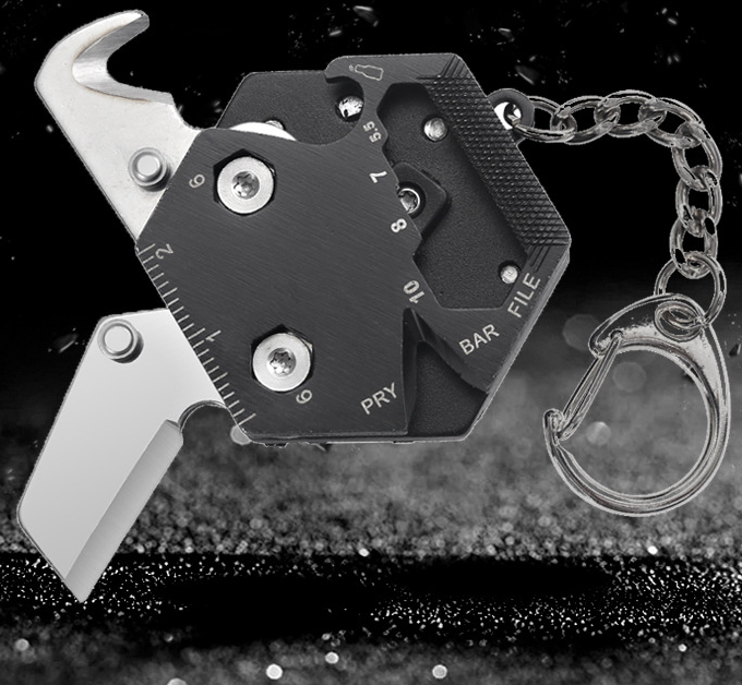 Multifunctional Hexagon Coin Tool - Boho Roe