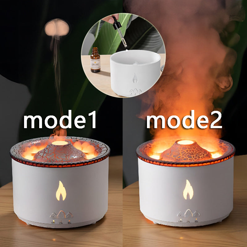 New Creative Ultrasonic Flame Humidifier - Boho Roe