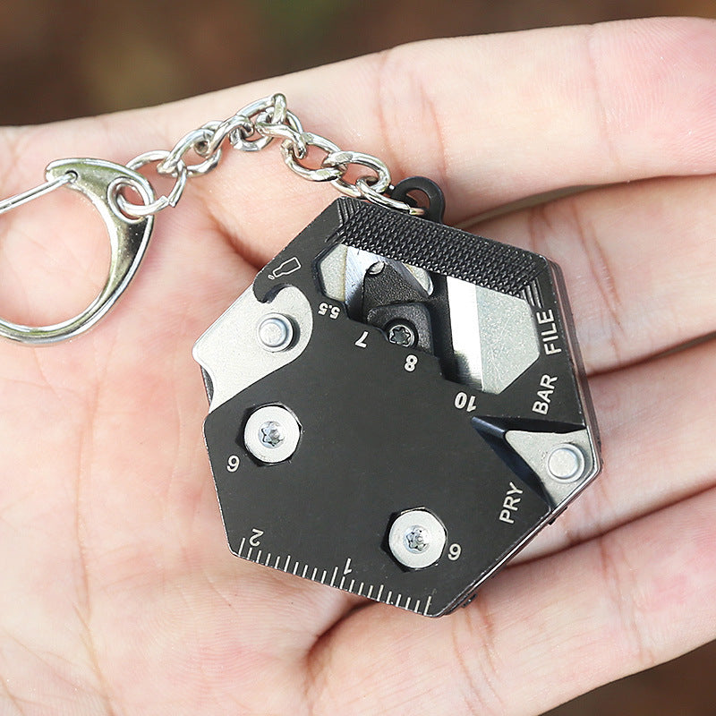 Multifunctional Hexagon Coin Tool - Boho Roe