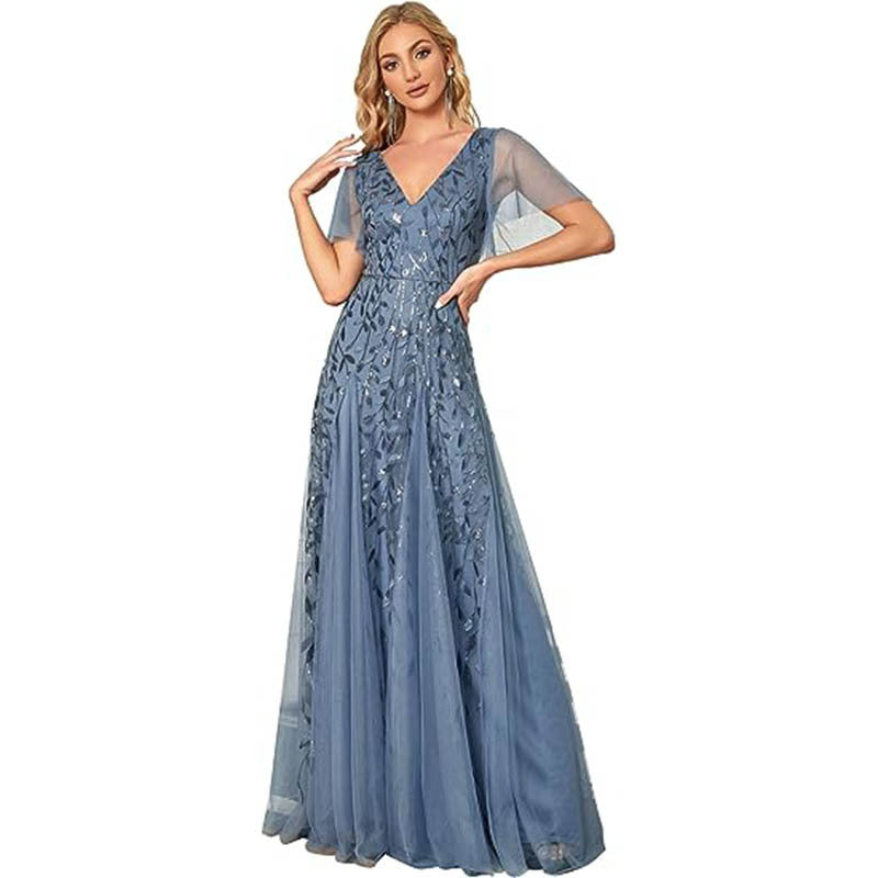 Women's Noble Elegant Long Banquet Evening Dress