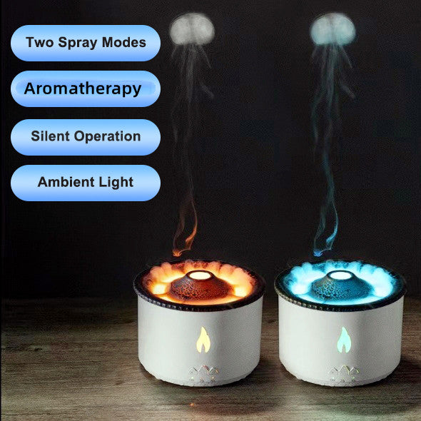 New Creative Ultrasonic Flame Humidifier - Boho Roe